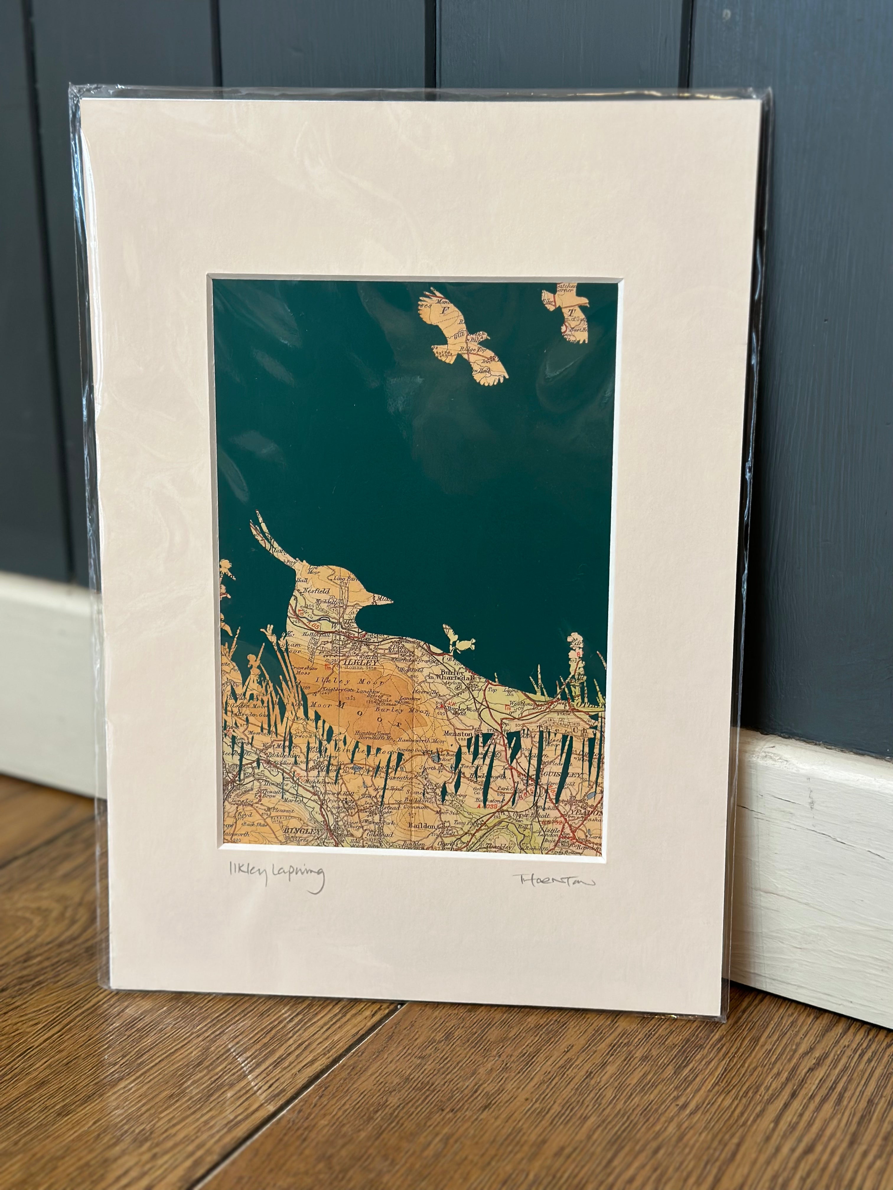 Ilkley Lapwing Print