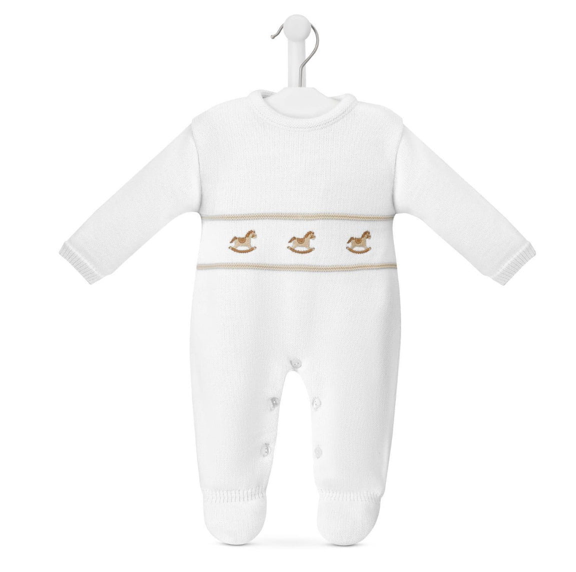 Rocking Horse Knitted Romper