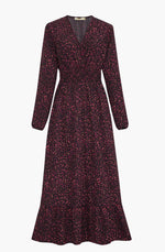 Load image into Gallery viewer, Fuschia Speckled Maxi Dress
