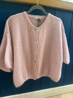 Load image into Gallery viewer, Mohair Cropped Cardigan
