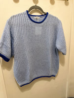 Load image into Gallery viewer, Mohair Contrast Trim Top
