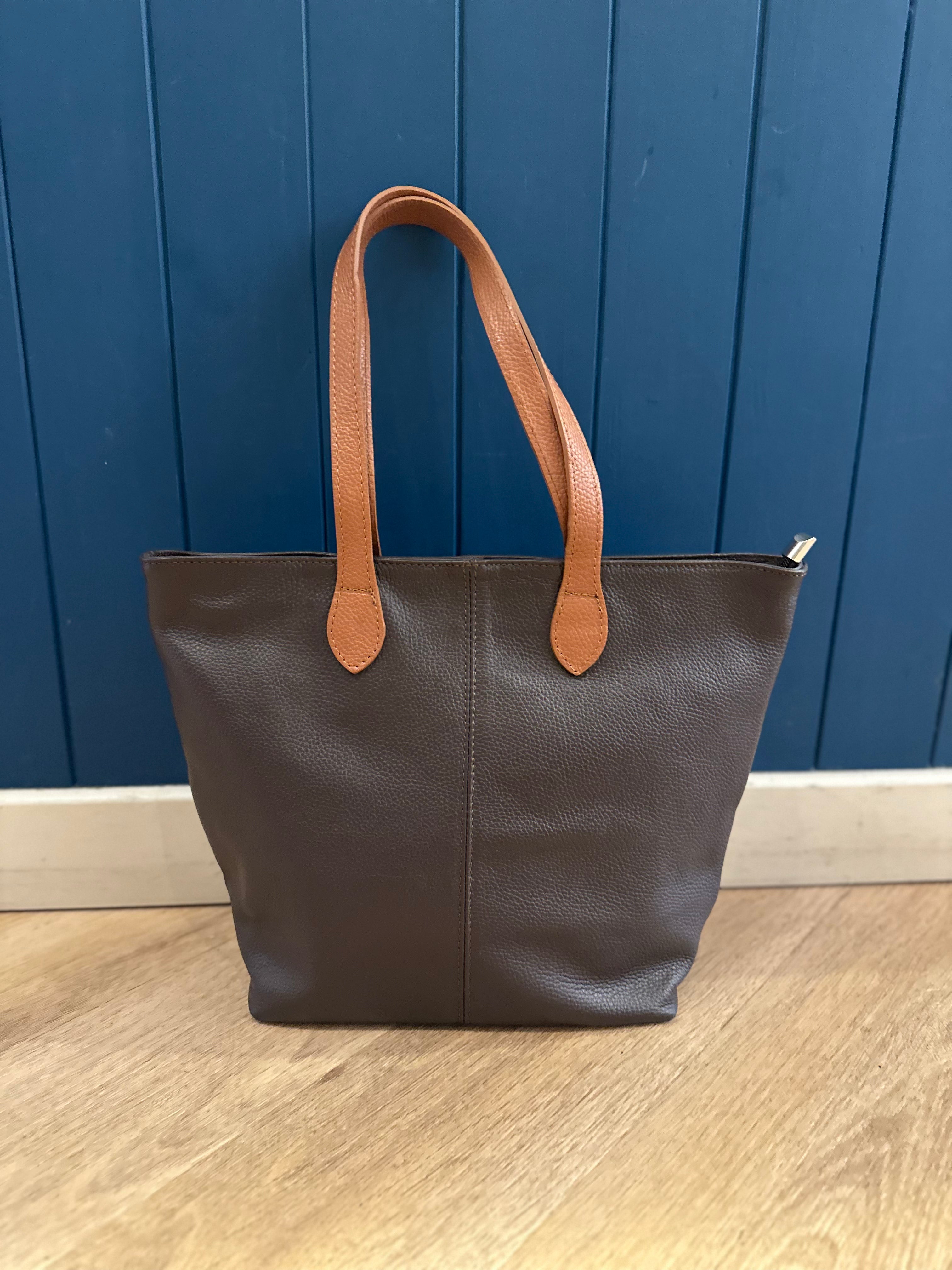 Leather Tote Bag