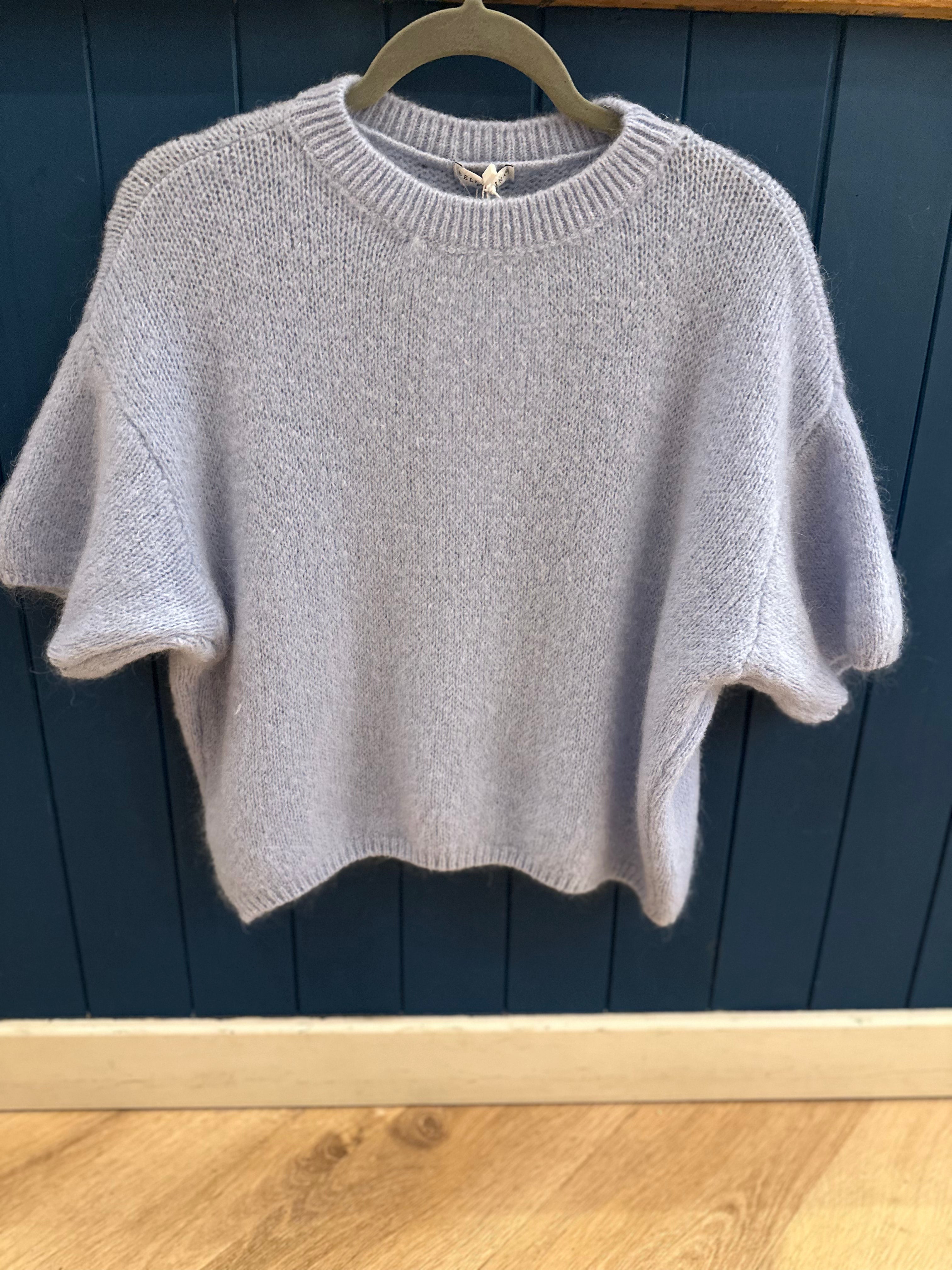 Mohair Cropped Jumper