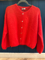 Load image into Gallery viewer, Mohair Long Sleeve Crop Cardigan
