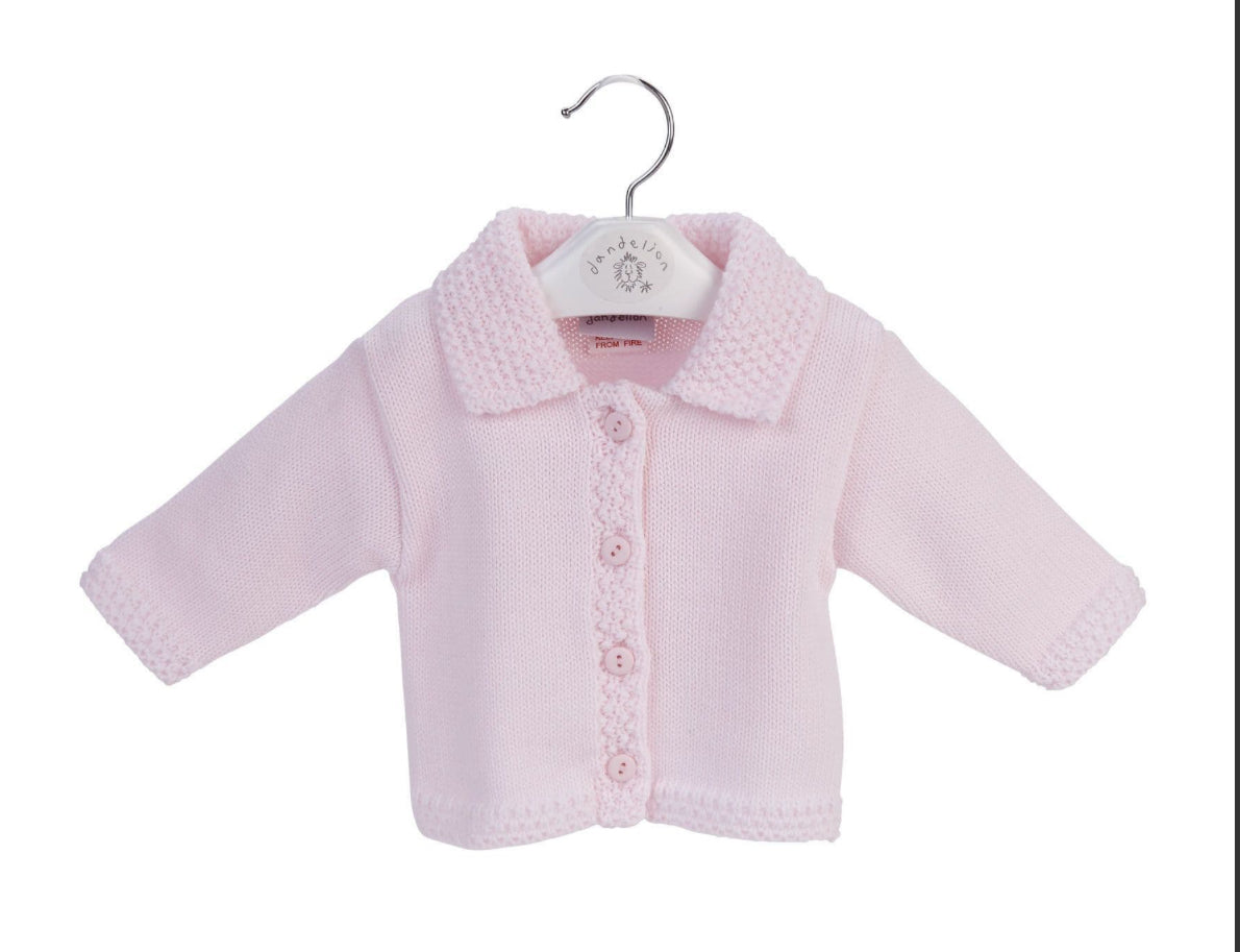 Baby Cardigan with Collar