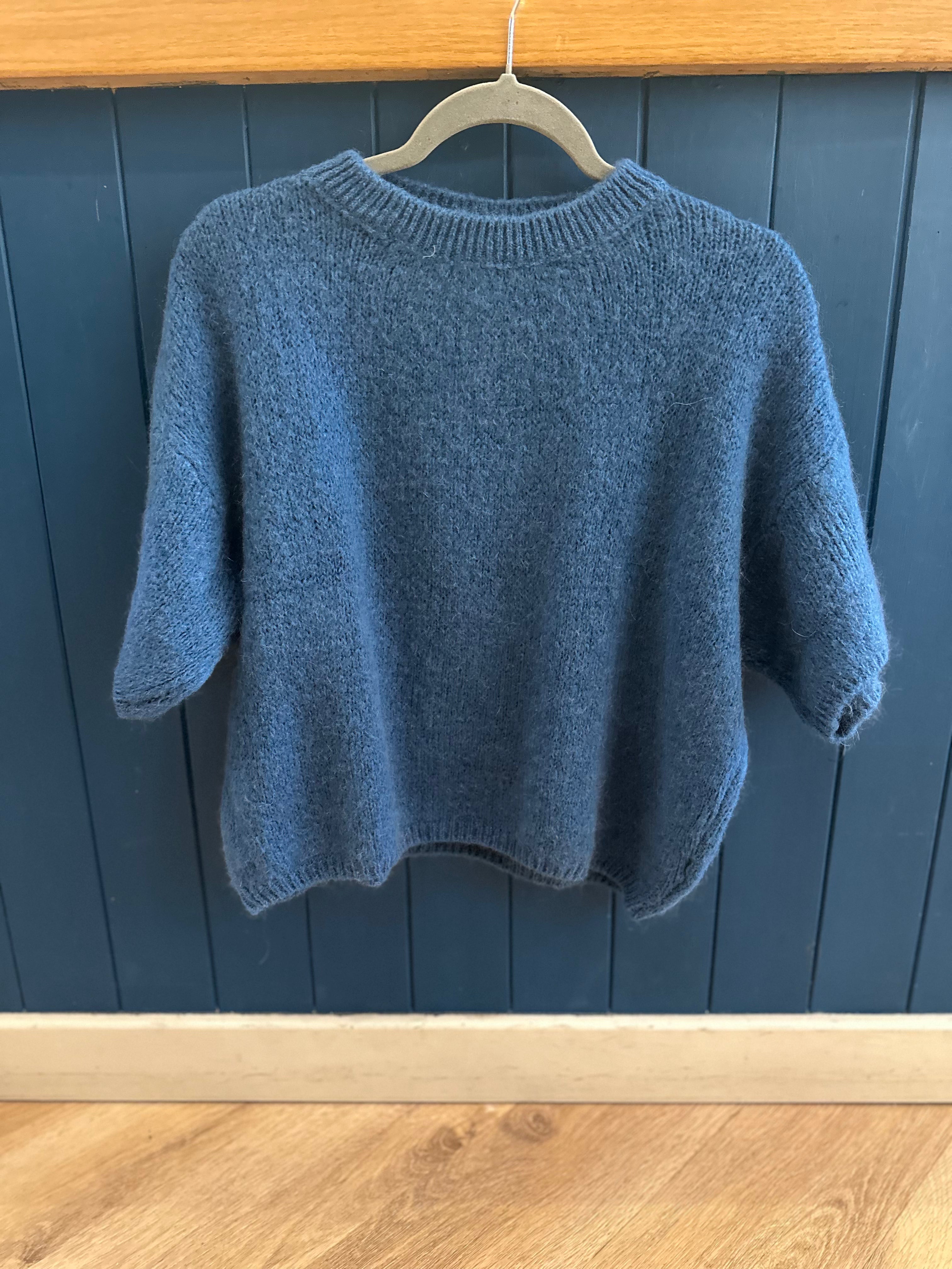 Mohair Cropped Jumper
