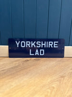 Load image into Gallery viewer, &#39;Yorkshire Lad&#39; Enamel Sign
