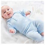 Load image into Gallery viewer, Baby Knitted Top &amp; Trousers Set
