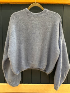 Mohair Long Sleeve Crop Jumper