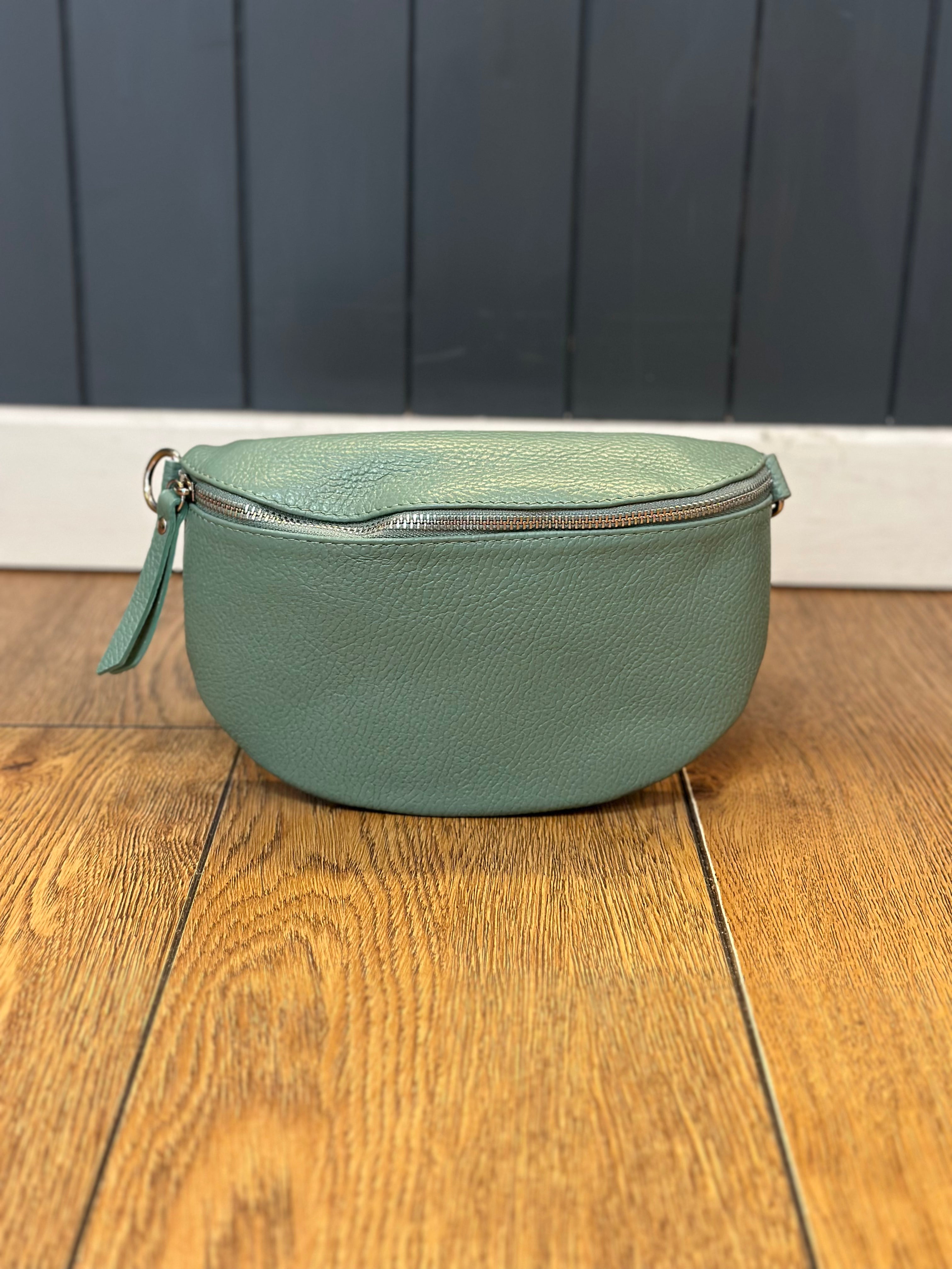 Leather Waist Crossbody Bag