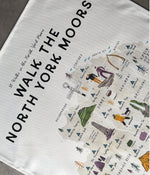 Load image into Gallery viewer, Walk The North York Moors Tea Towel
