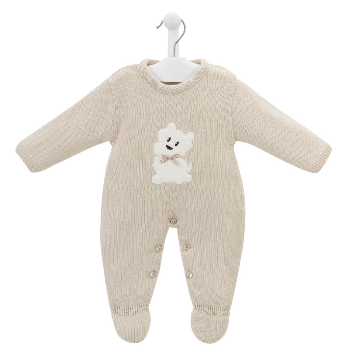 Scotty Dog Knitted Romper