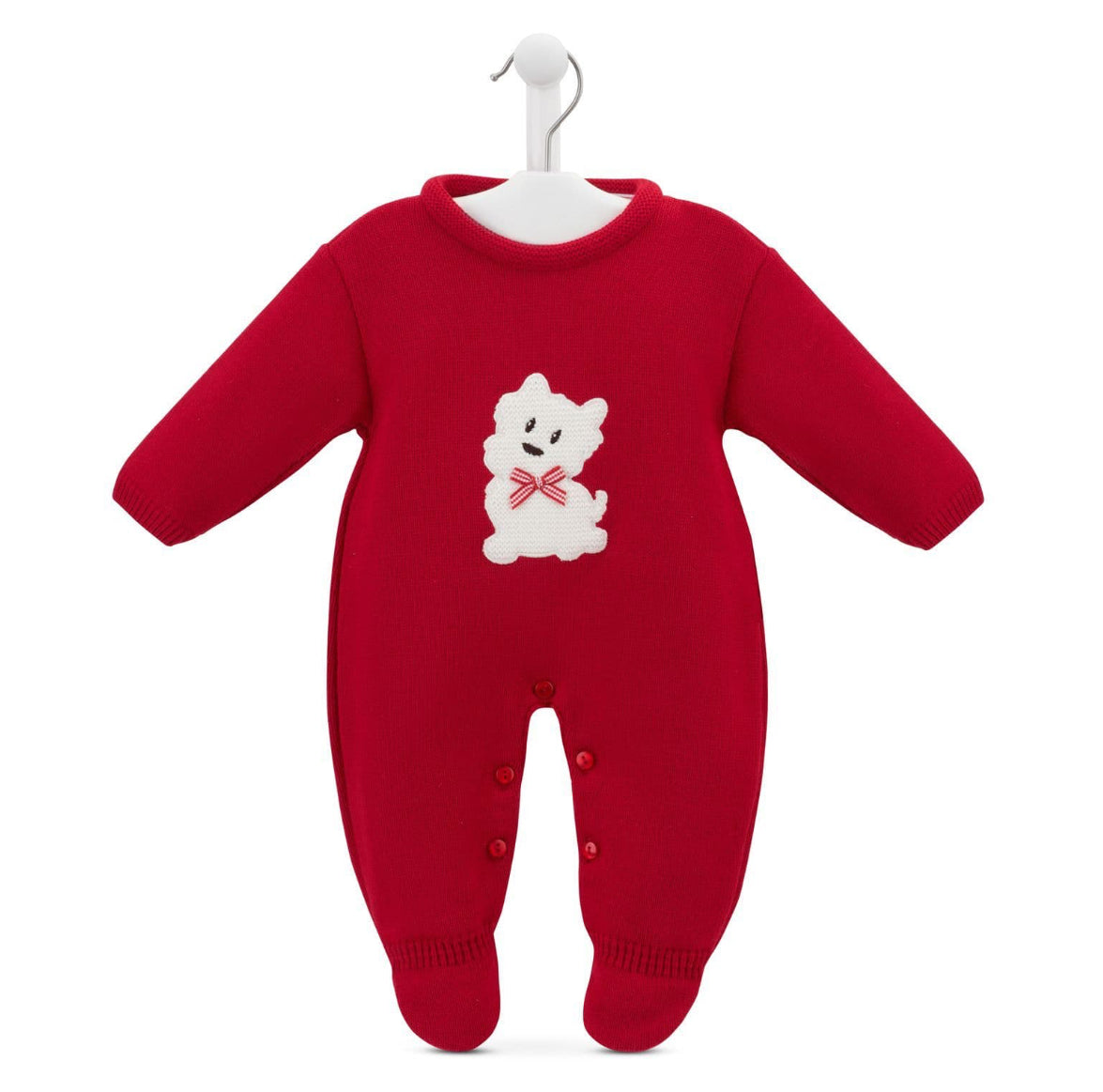 Scotty Dog Knitted Romper