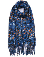 Load image into Gallery viewer, Leopard Pattern Cashmere Mix Scarf
