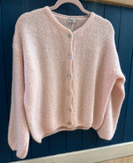 Load image into Gallery viewer, Mohair Long Sleeve Crop Cardigan
