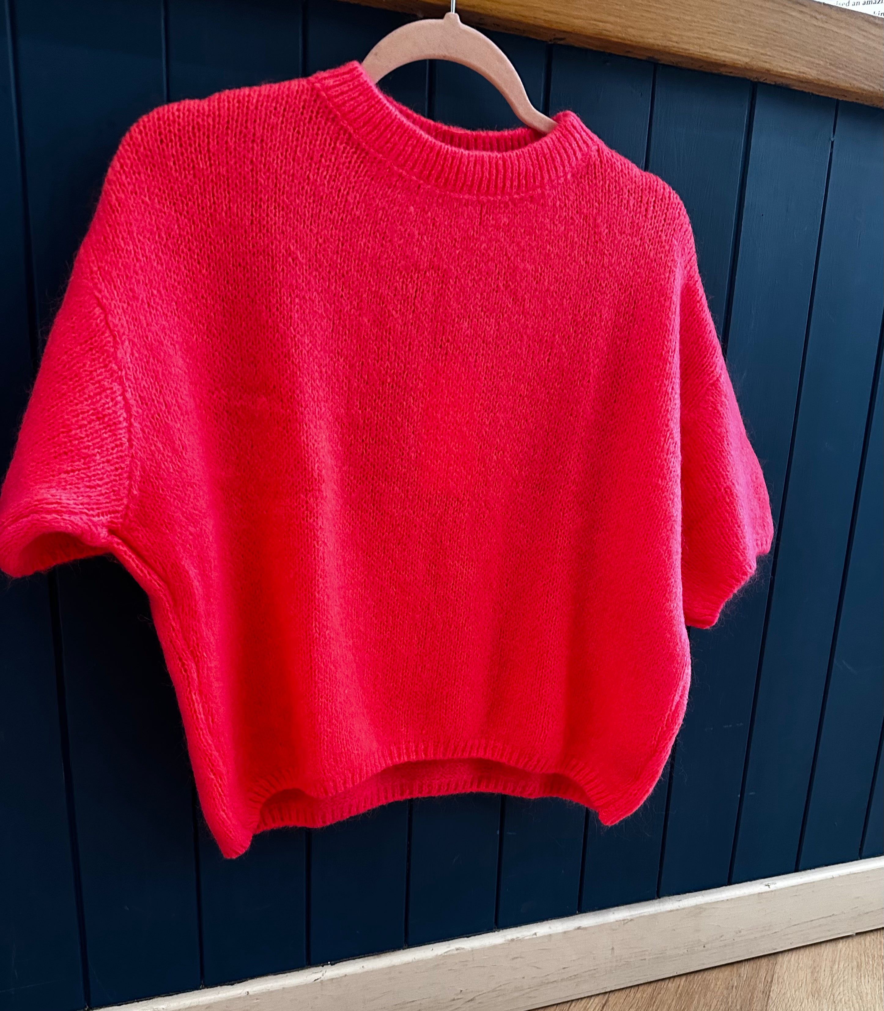 Mohair Cropped Jumper