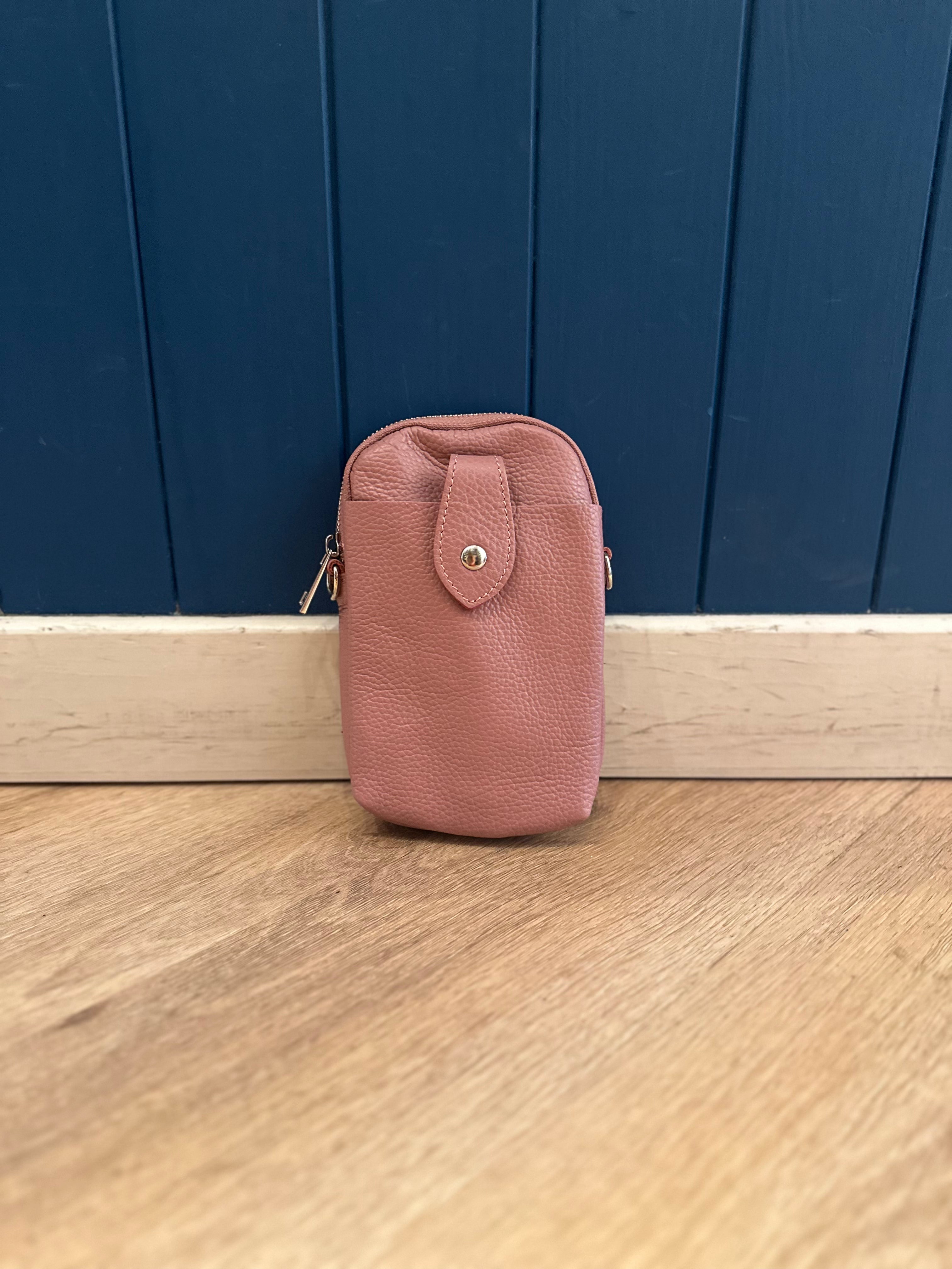 Leather Phone Purse Bag