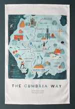 Load image into Gallery viewer, Cumbria Way Tea Towel

