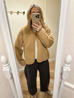 Load image into Gallery viewer, Borg Collarless Jacket
