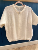 Load image into Gallery viewer, Zip Up Mohair Cardigan
