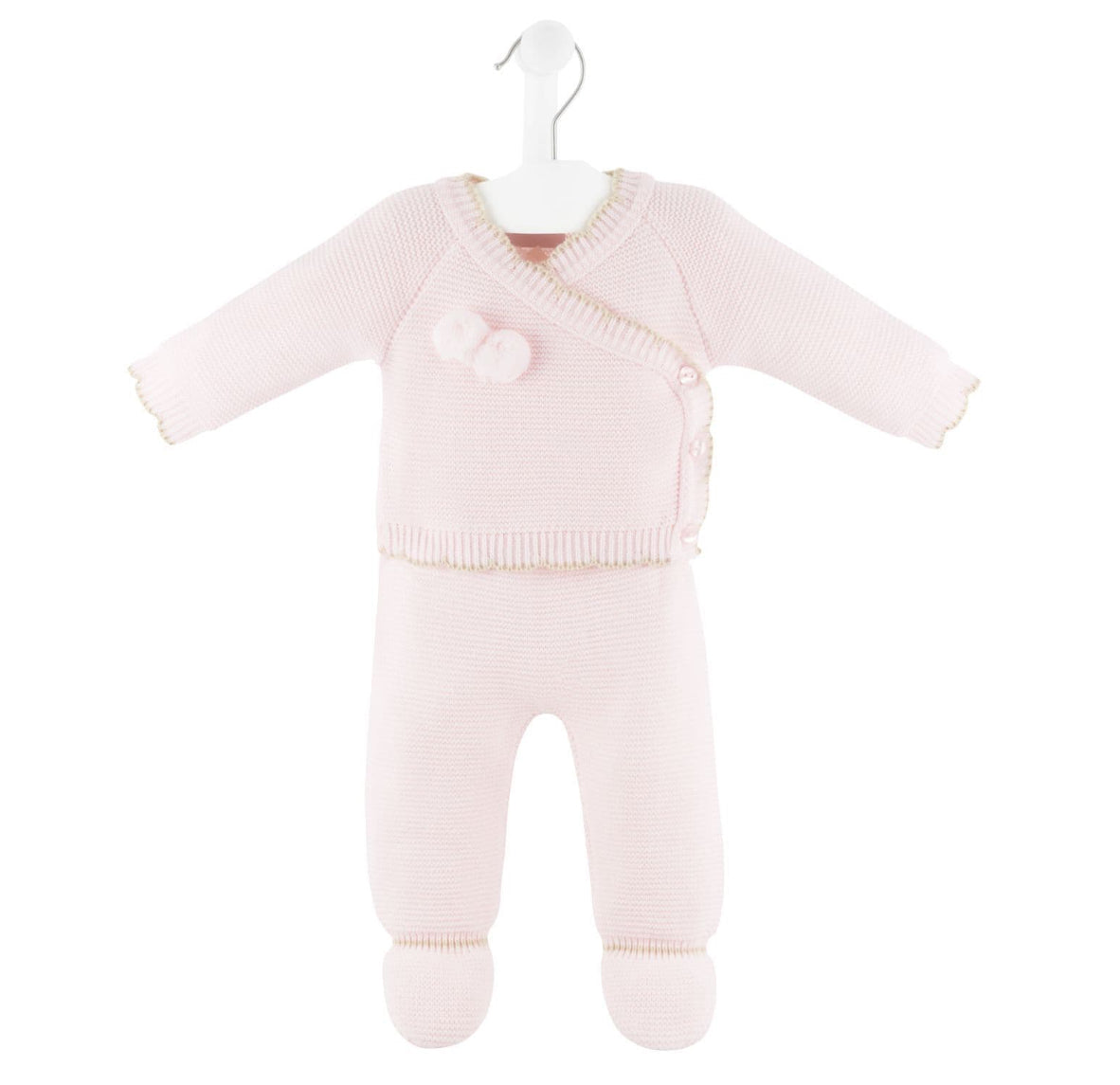 Baby Wrap Cardigan & Leggings Set