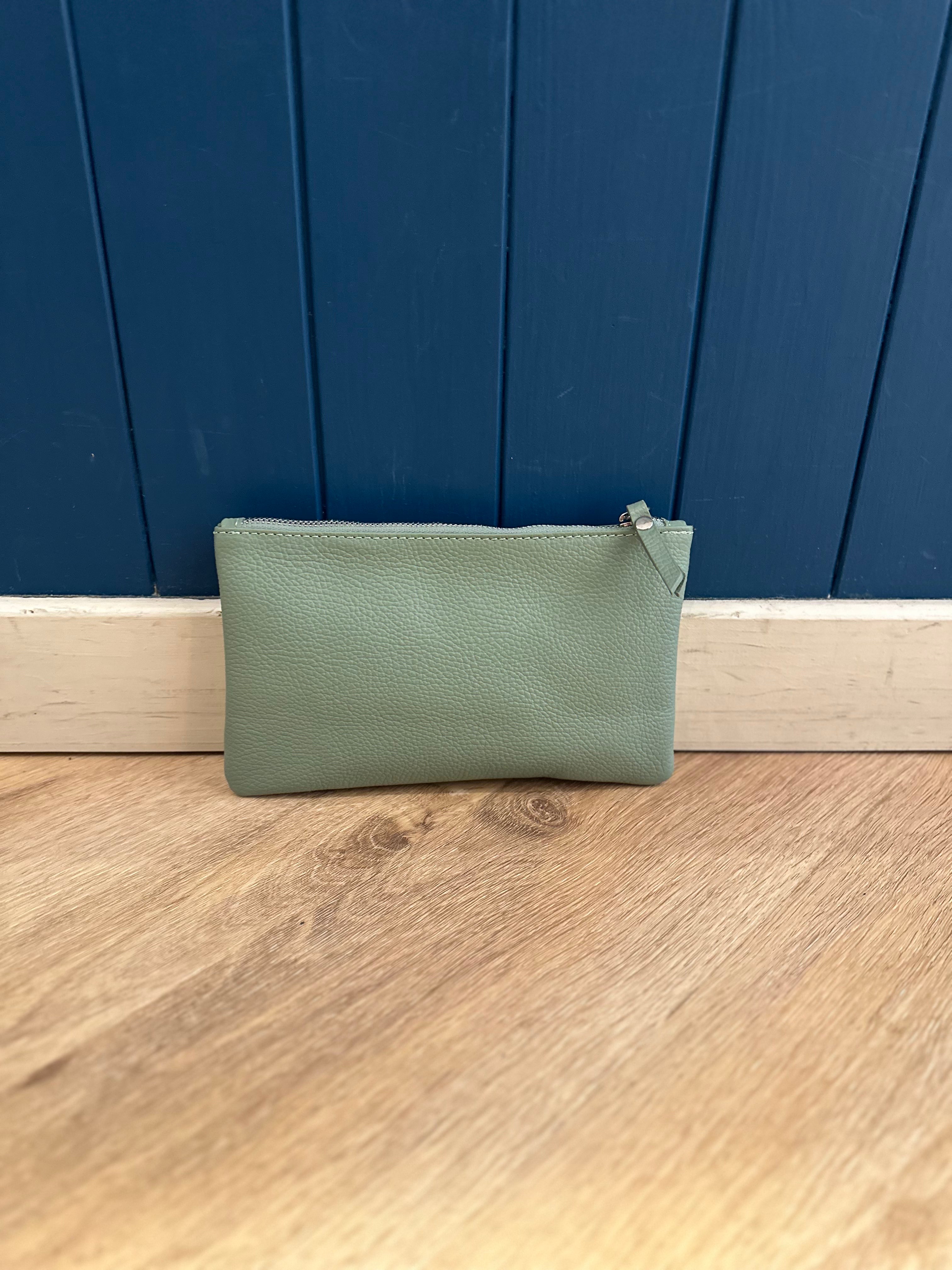 Leather Pouch Bag