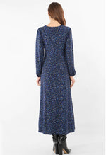 Load image into Gallery viewer, Blue Speckled Tea Dress
