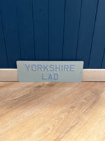 Load image into Gallery viewer, &#39;Yorkshire Lad&#39; Enamel Sign
