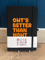 Load image into Gallery viewer, Yorkshire Notebook - Owt’s Better Than Nowt

