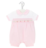 Load image into Gallery viewer, Cotton Romper - Strawberry
