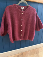Load image into Gallery viewer, Mohair Cropped Cardigan
