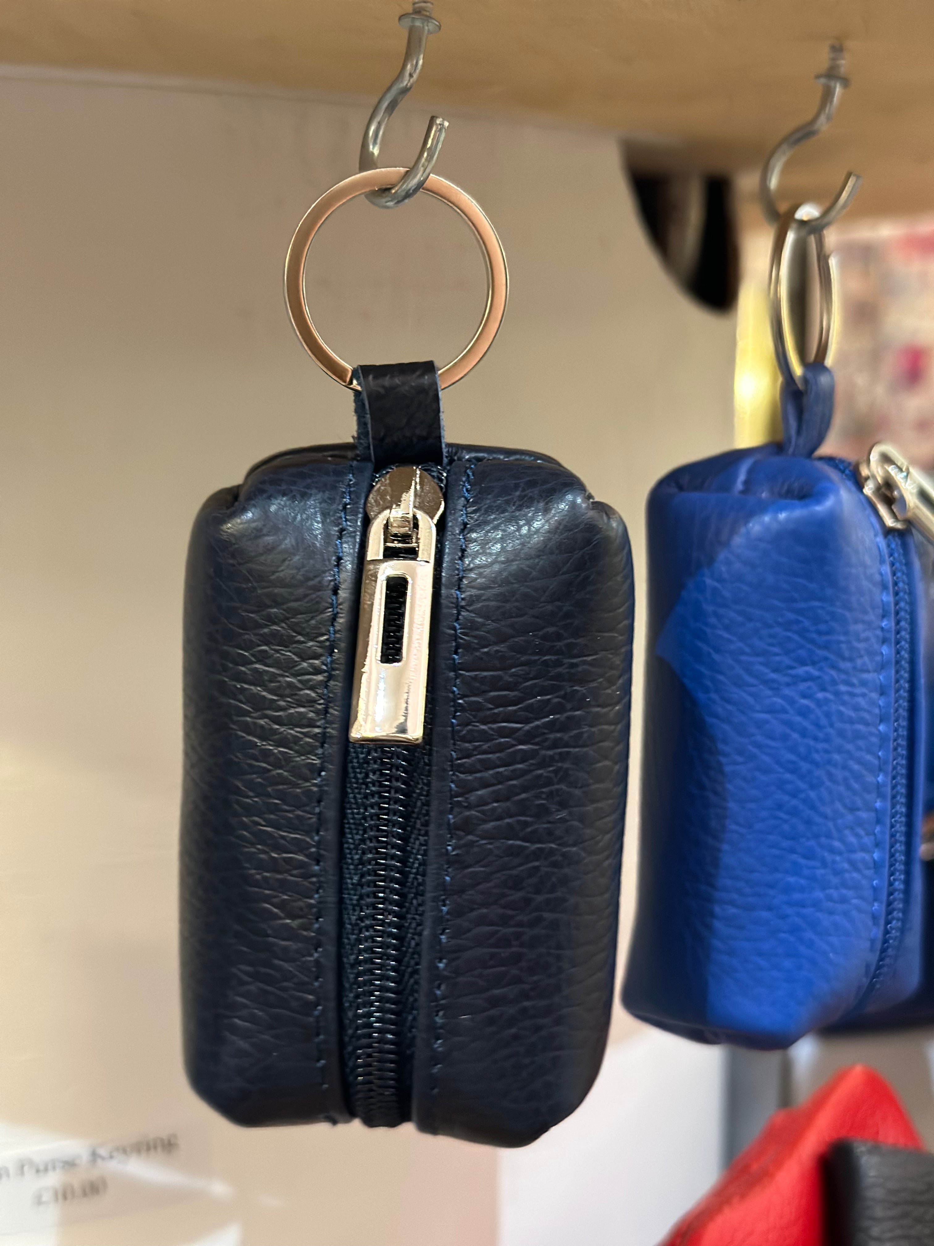 Leather Keyring Coin Purse