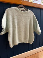 Load image into Gallery viewer, Mohair Cropped Jumper
