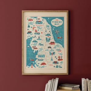 Pennine Way A3 Print