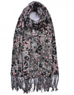 Load image into Gallery viewer, Leopard Pattern Cashmere Mix Scarf
