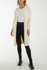 Load image into Gallery viewer, Rib Knit Longline Cardigan
