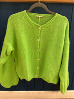 Load image into Gallery viewer, Mohair Long Sleeve Crop Cardigan
