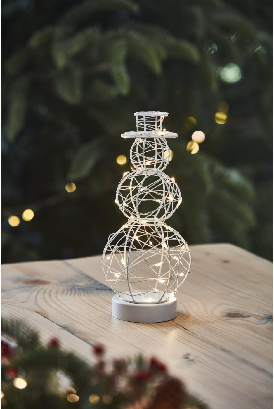 Snowman Table Light