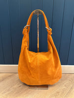 Load image into Gallery viewer, Suede Slouchy Bag
