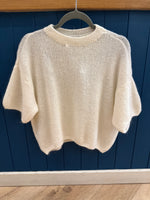 Load image into Gallery viewer, Mohair Cropped Jumper
