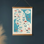 Load image into Gallery viewer, A3 Pennine Way Print
