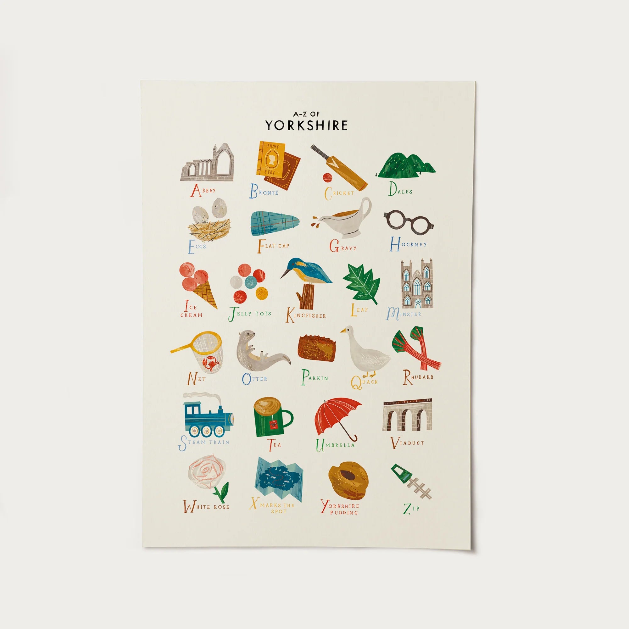 A-Z of Yorkshire Print