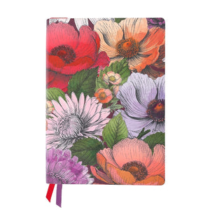 A5 Autumn Floral Notebook