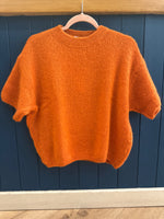 Load image into Gallery viewer, Mohair Cropped Jumper
