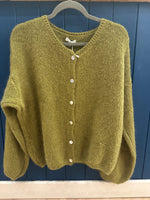 Load image into Gallery viewer, Mohair Long Sleeve Crop Cardigan
