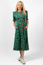 Load image into Gallery viewer, Hazel Leopard Tea Dress
