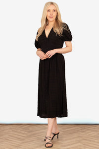 Olivia Tea Dress - Black