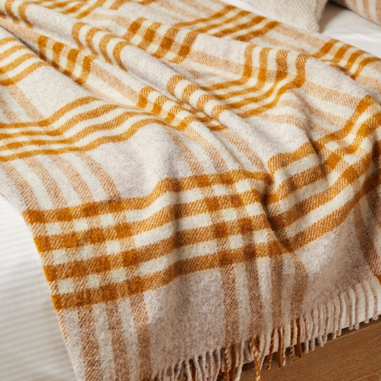 Wool Blanket - Hex Check