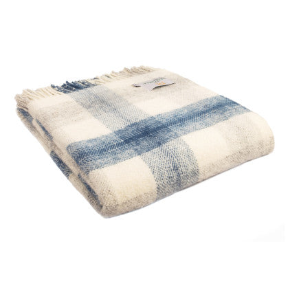 Wool Blanket - Meadow Check