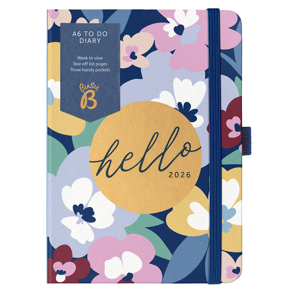 Busy B A6 To Do Diary